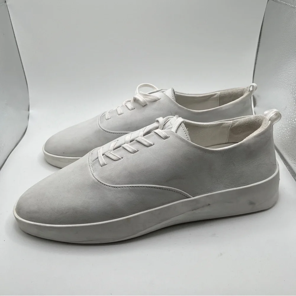 Wolf & Shepherd Cruise Lace Up Off White Casual Sneakers size 42 US 9 mens